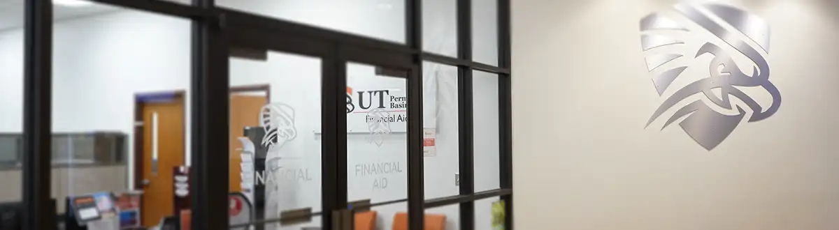 financial aid entrance door